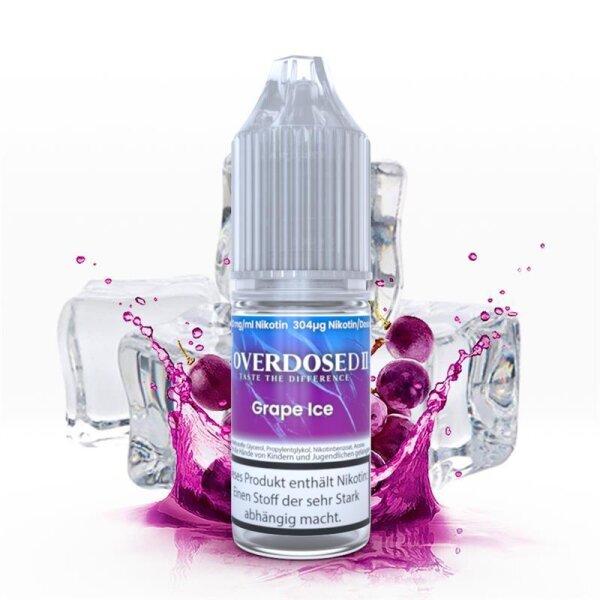 OVERDOSED II - Grape Ice NicSalt